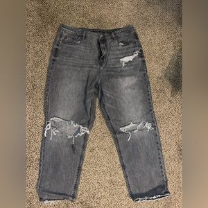 american eagle mom jeans size 16